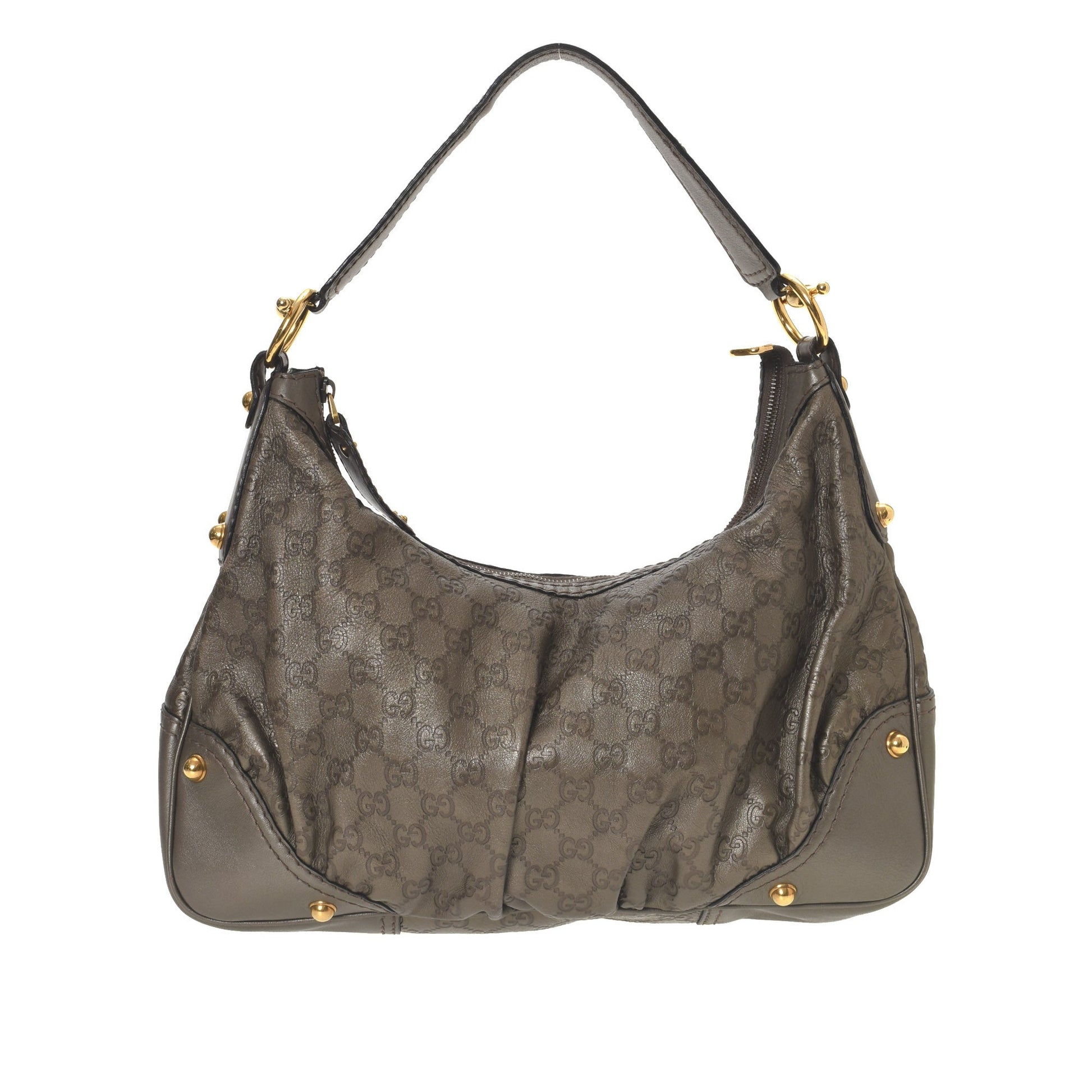 Gucci Guccissima Leather Shoulder Bag Style 4