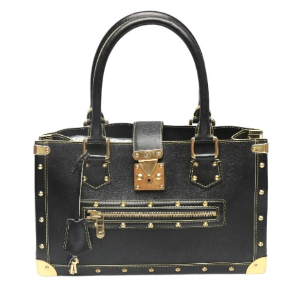 LOUIS VUITTON Tote Bag leather Noir Tote Bag Suhari Fabreau Women