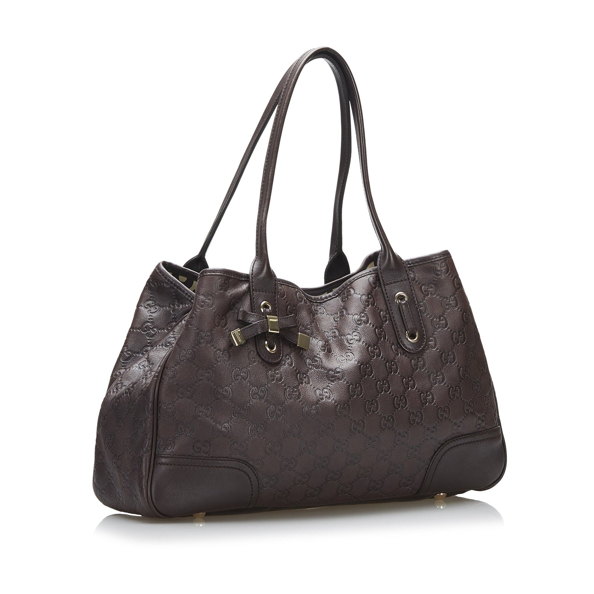 Gucci Guccissima Leather Shoulder Bag Style 5