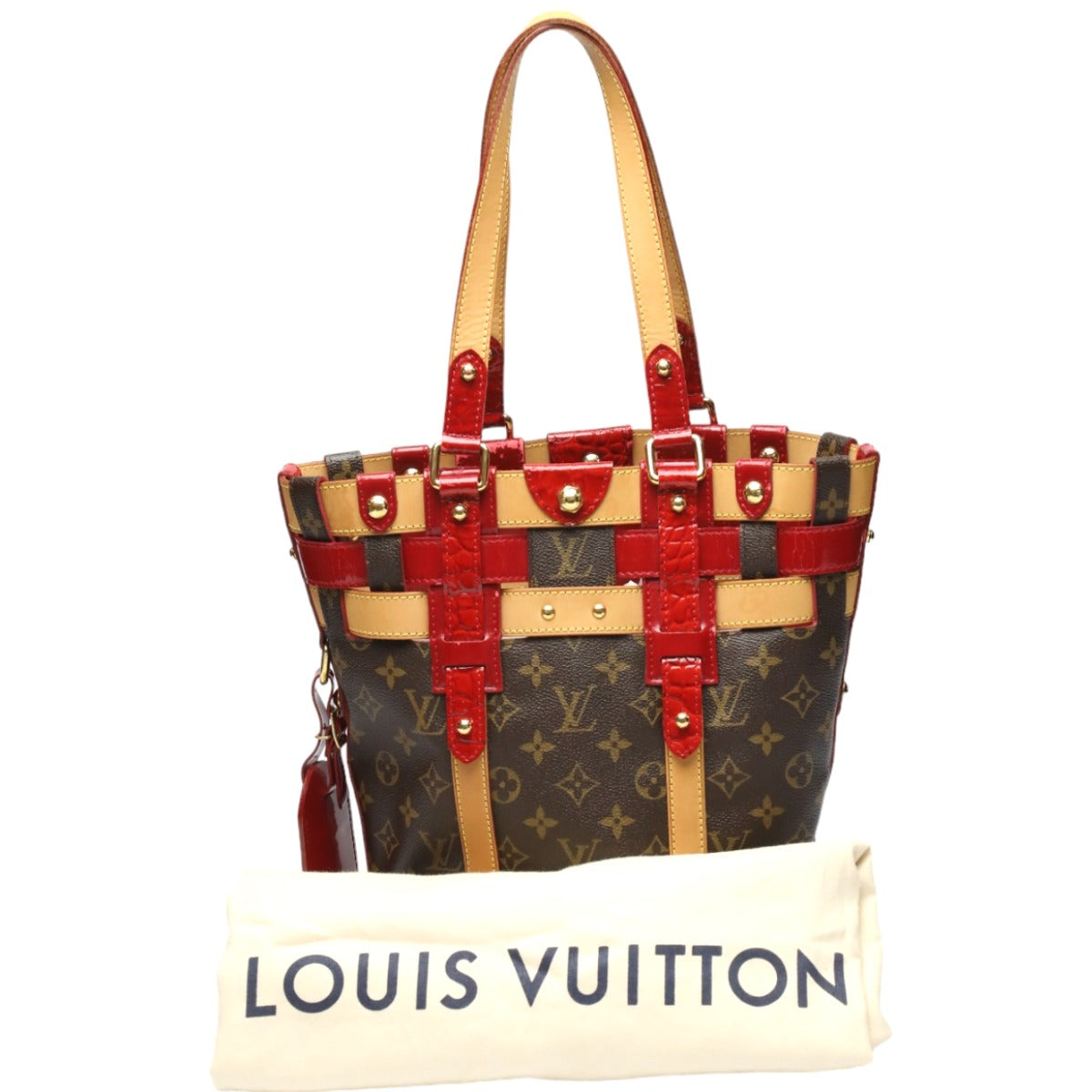 LOUIS VUITTON Handbag Monogram canvas Brown Handbag Monogram Neo Bucket Women