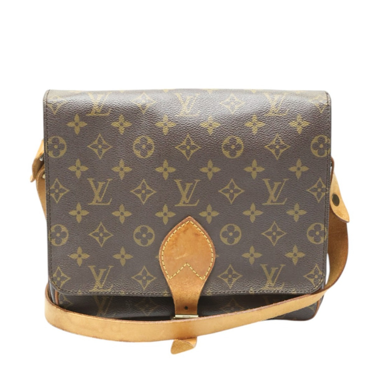 LOUIS VUITTON Shoulder Bag Monogram canvas Brown Shoulder Bag Monogram CartouchiereGM Women