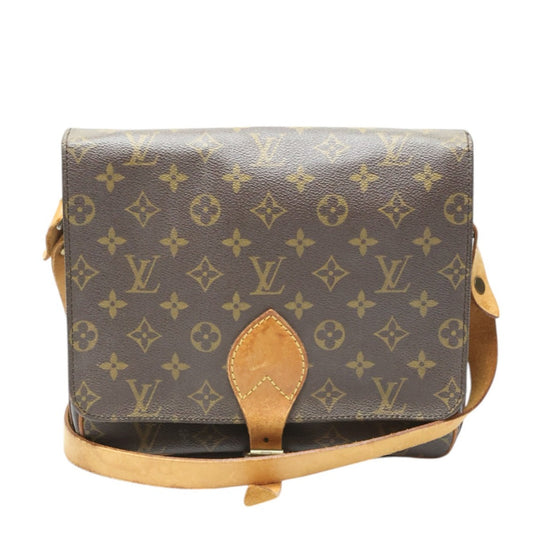 LOUIS VUITTON Shoulder Bag Monogram canvas Brown Shoulder Bag Monogram CartouchiereGM Women