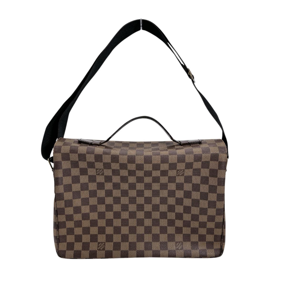 LOUIS VUITTON Shoulder Bag Damier canvas Brown bag Damier Broadway unisex(Unisex)