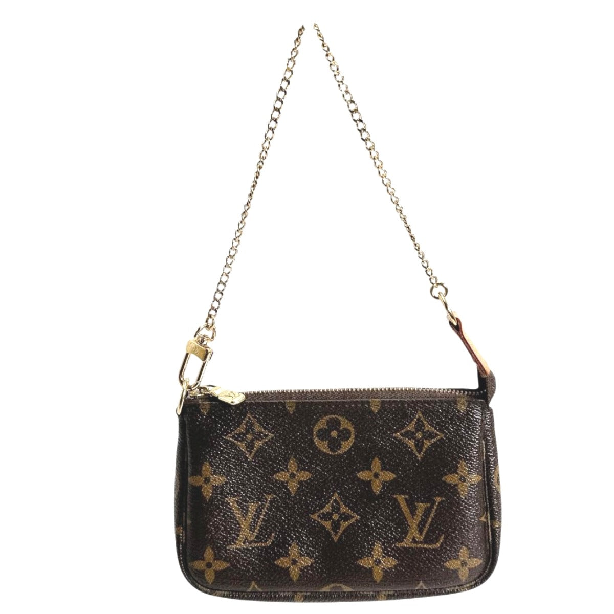 LOUIS VUITTON Pouch Monogram canvas Brown Monogram Mini Pochette Accessoires