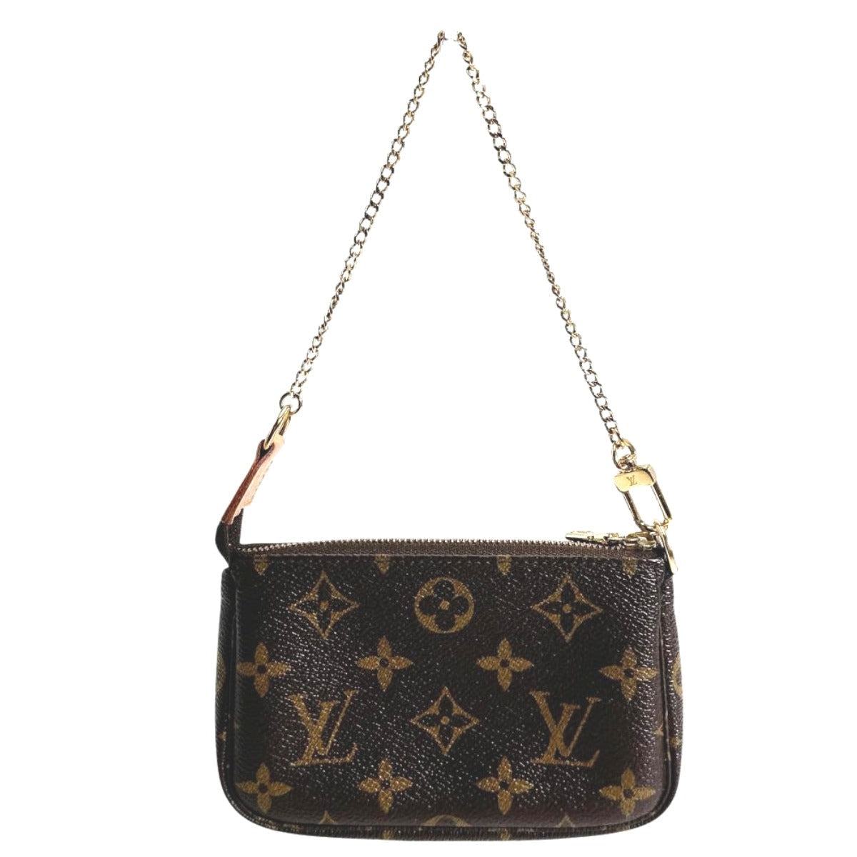 LOUIS VUITTON Pouch Monogram canvas Brown Monogram Mini Pochette Accessoires