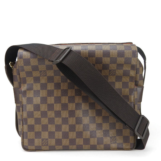 LOUIS VUITTON Shoulder Bag Damier Brown Naviglio