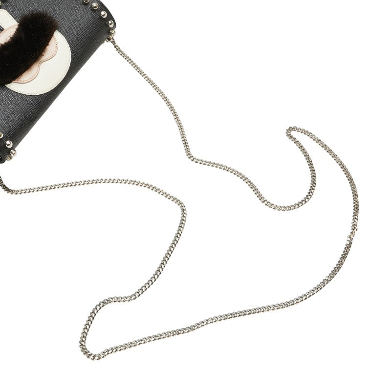 Fendi Bugs Eye Leather Waist Bag