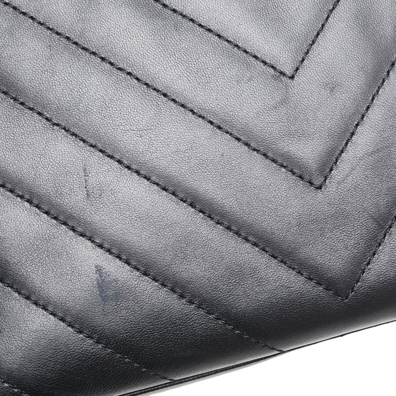 Chanel Coco V Stitch Lambskin Shoulder Bag