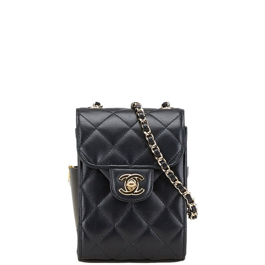 Chanel Coco Matelasse Lambskin Shoulder Bag
