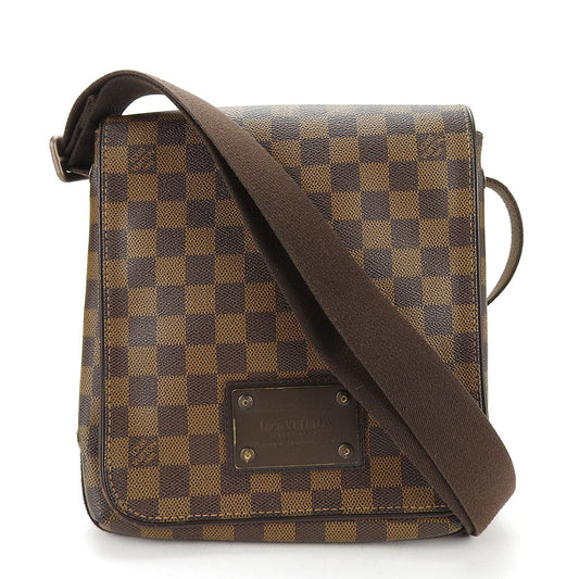 LOUIS VUITTON Shoulder Bag Damier Brown Damier Brooklyn PM