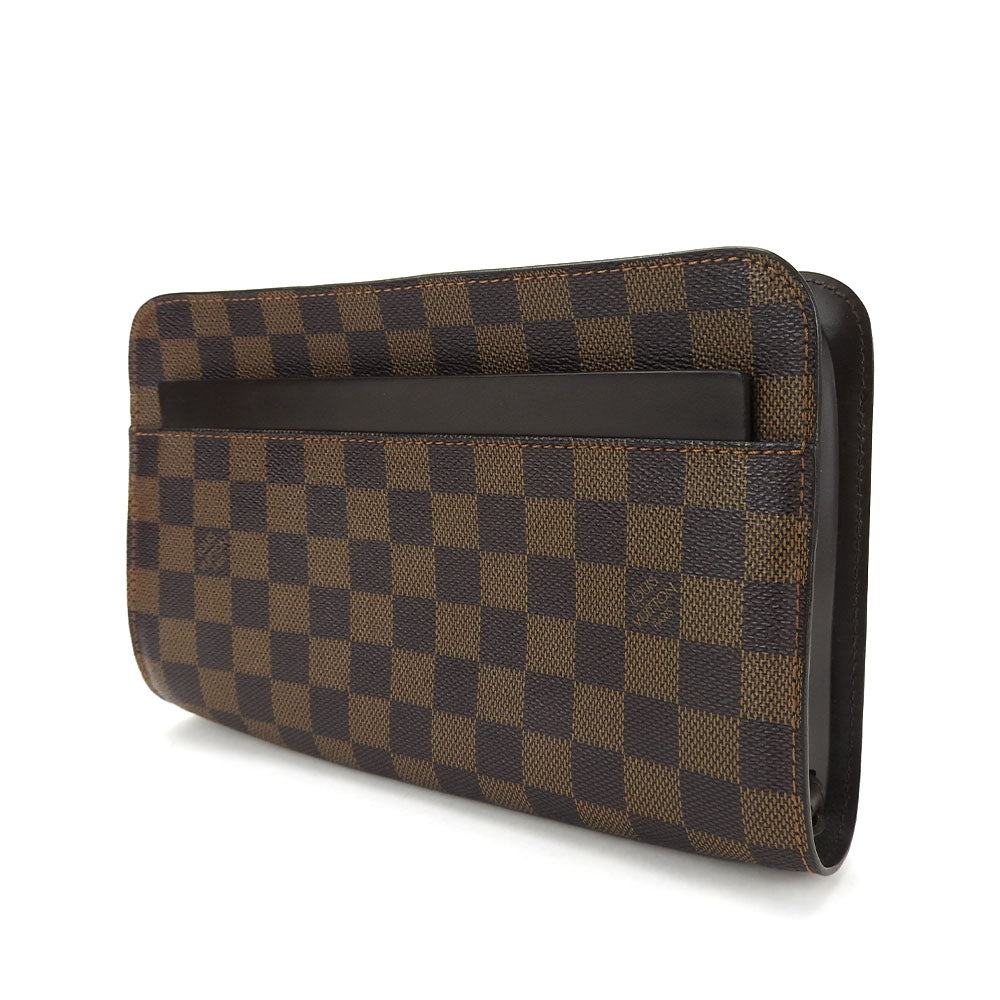 LOUIS VUITTON business bag Damier Brown Saint Louis