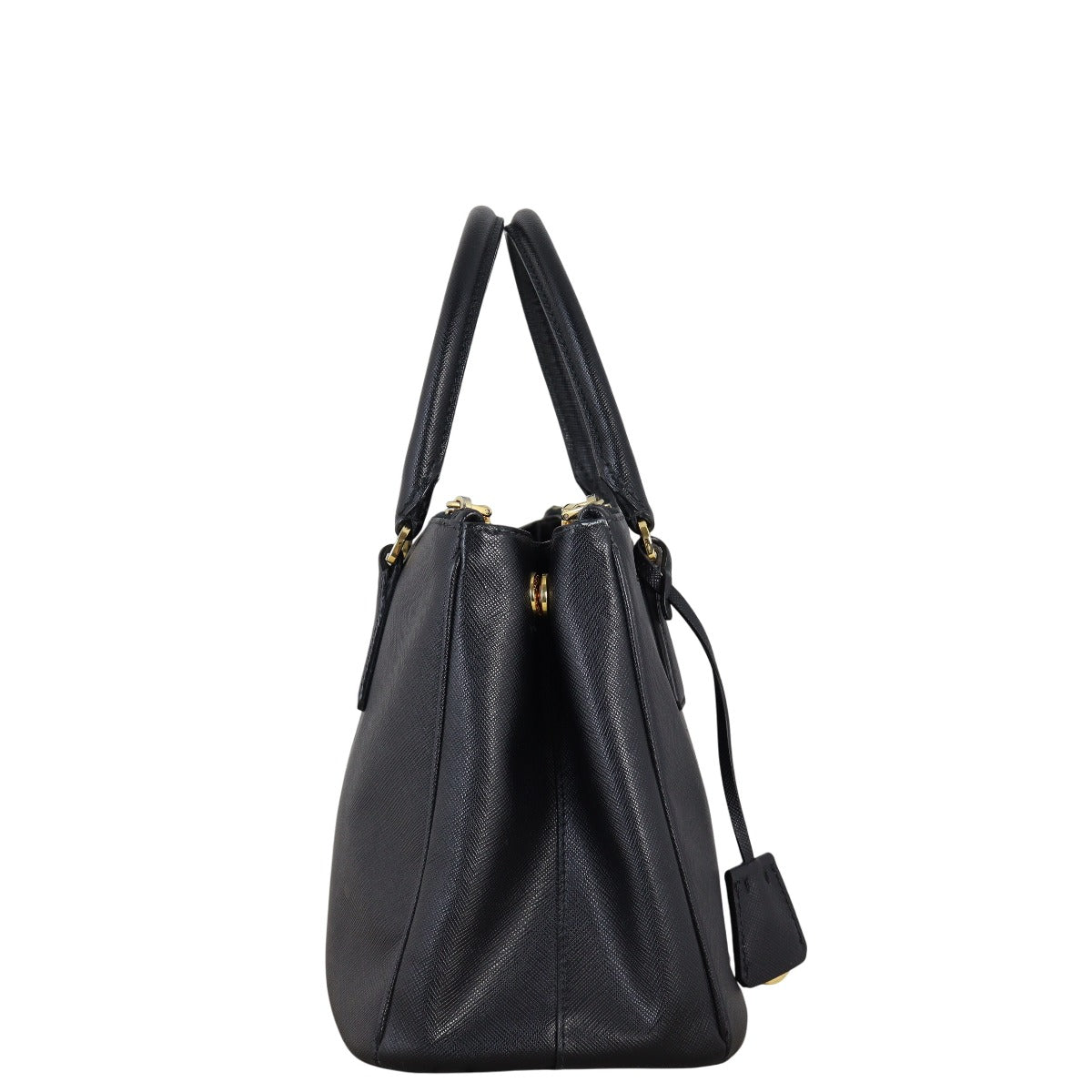 Prada Saffiano Lux Galleria Double Zip Tote Small