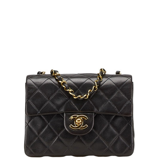 Chanel Coco MatelassÃ© Lambskin Shoulder Bag