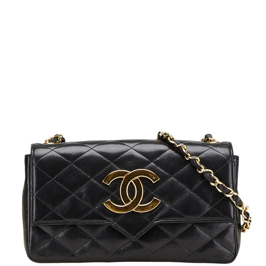 Chanel Coco Matelasse Lambskin Shoulder Bag
