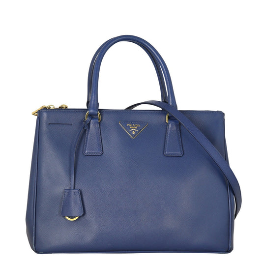 Prada Saffiano Lux Galleria Double Zip Tote Medium