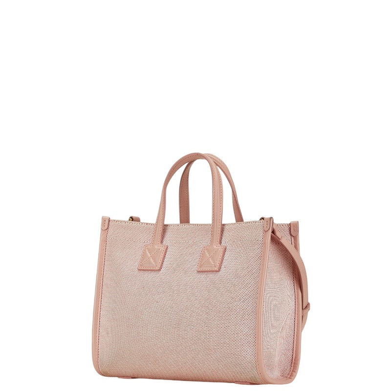 Burberry Logo Mini Canvas 2way Bag