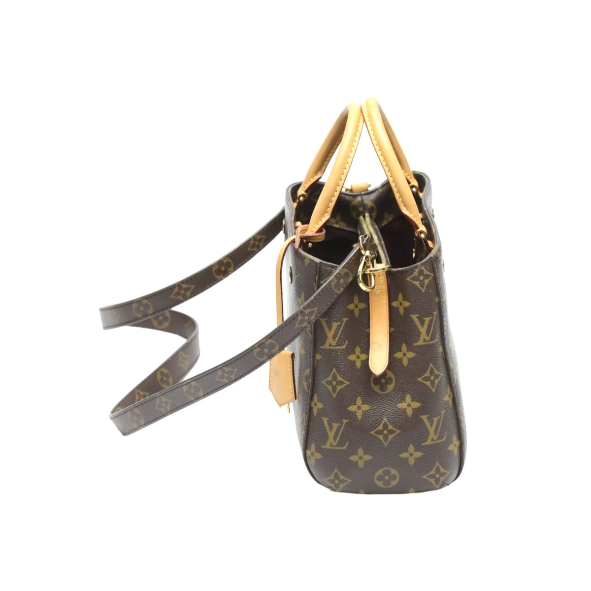LOUIS VUITTON Shoulder Bag Monogram canvas Brown Handbag Monogram Montaigne BB Women