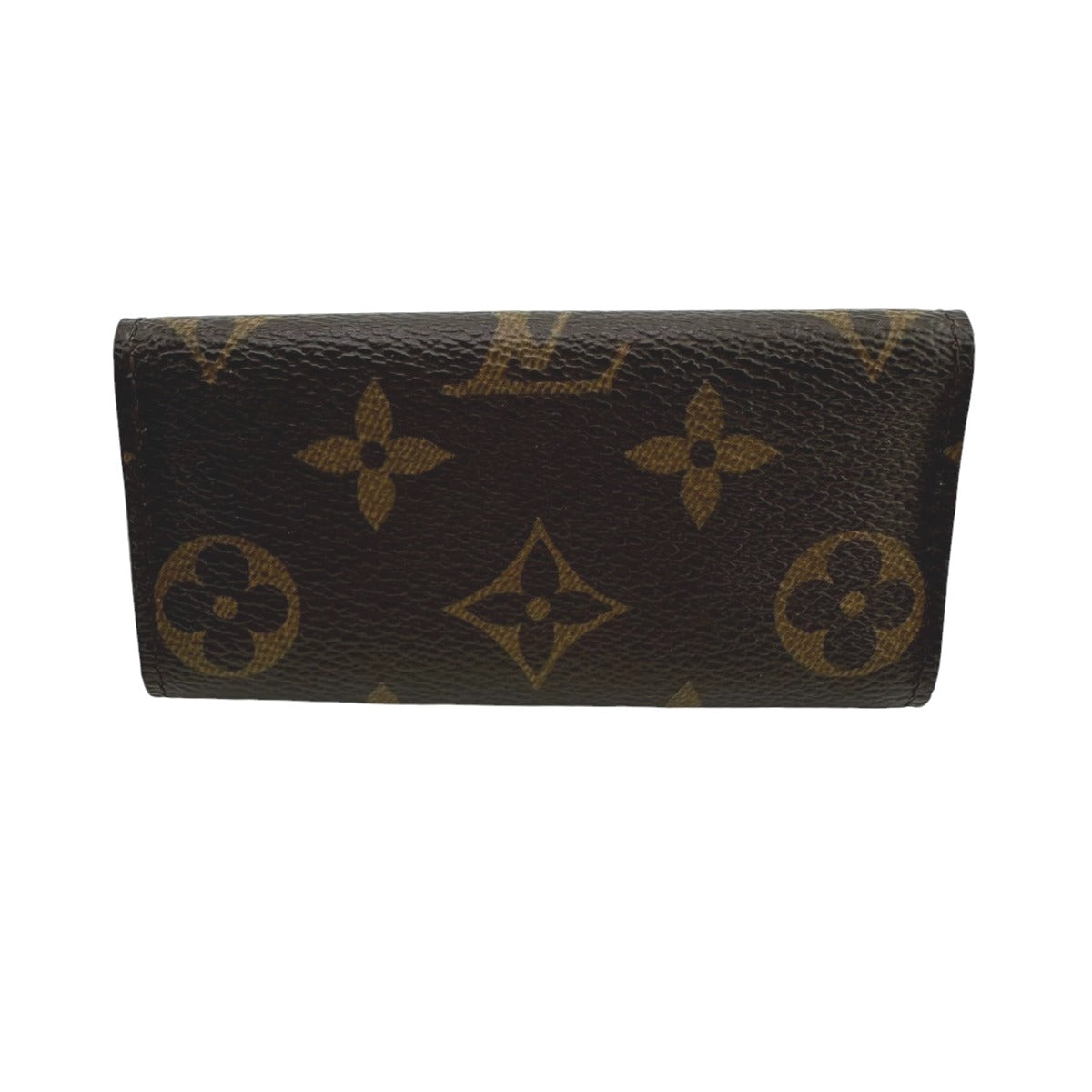 LOUIS VUITTON Key case Key holder Monogram canvas Brown Multicles4 Monogram Key case for 4 Key holder unisex(Unisex)