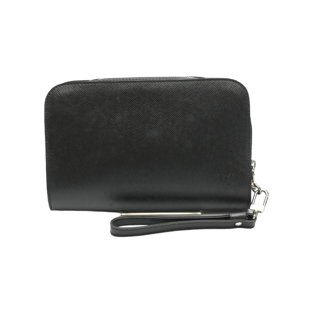 LOUIS VUITTON business bag Taiga black business bag Taiga Baikal Aldwards mens