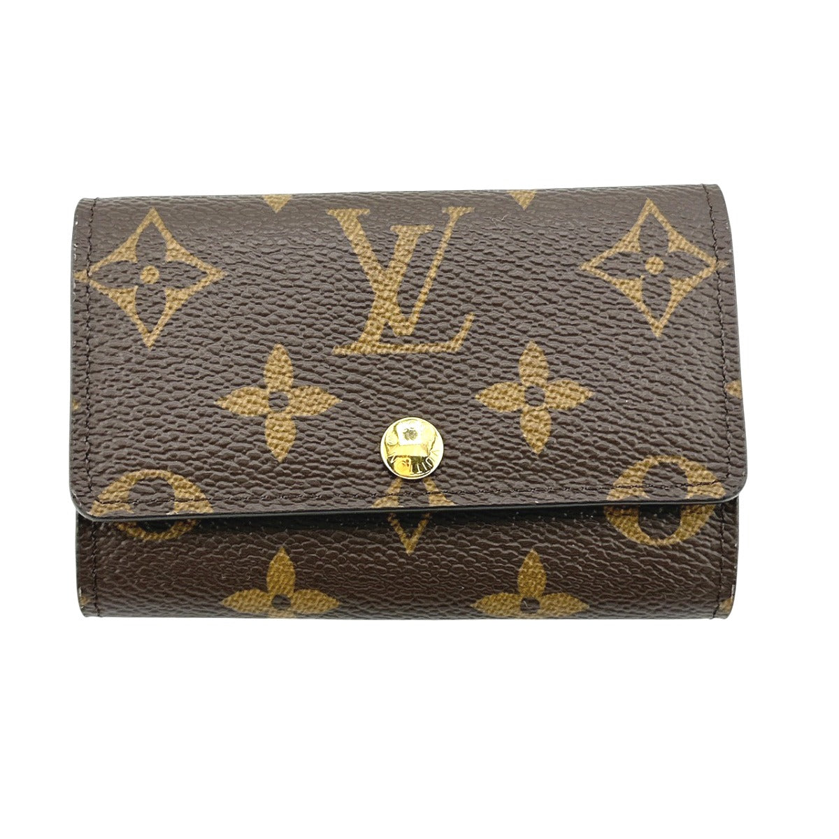 LOUIS VUITTON Key case Key holder Monogram canvas Brown Key case Key holder for 6 pieces Monogram Multicles6 unisex(Unisex)