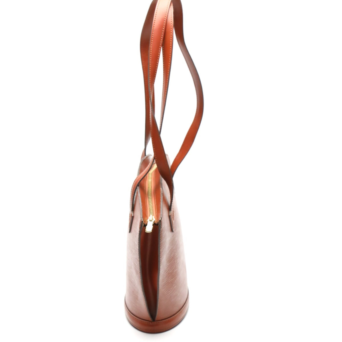 LOUIS VUITTON Handbag Epi Leather Kenya Brown Tote Bag Epi Saint-Jacques Poignier Long Women
