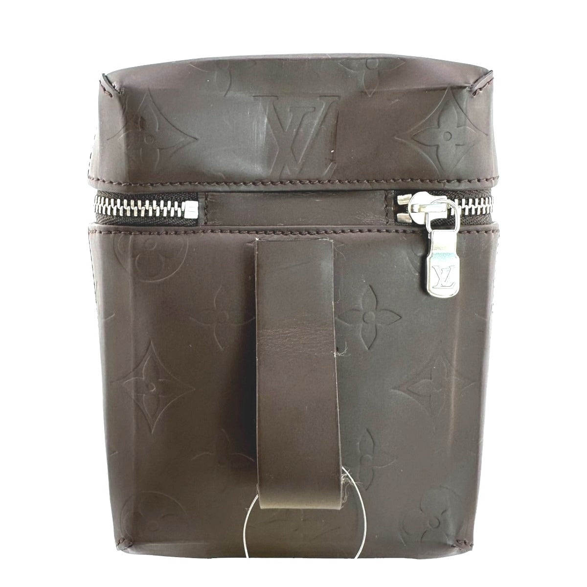 LOUIS VUITTON Pouch Monogram grass leather Brown Waist pouch Monogram Glace Ray mens