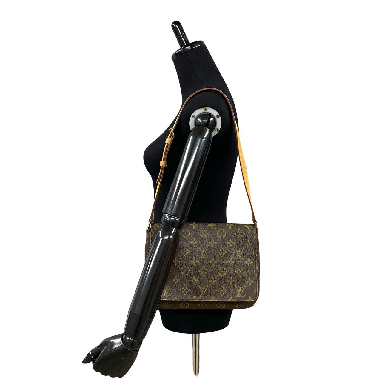 Elegant Women's Shoulder Bag | LOUIS VUITTON Shoulder Bag Leather, PVC Brown Monogram Mtte tango mens(Unisex)