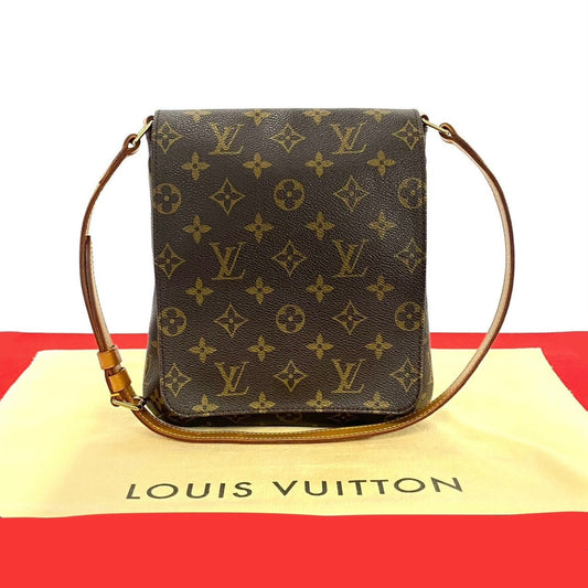 LOUIS VUITTON Shoulder Bag Leather, PVC Brown Monogram Mtte Salsa Women(Unisex)