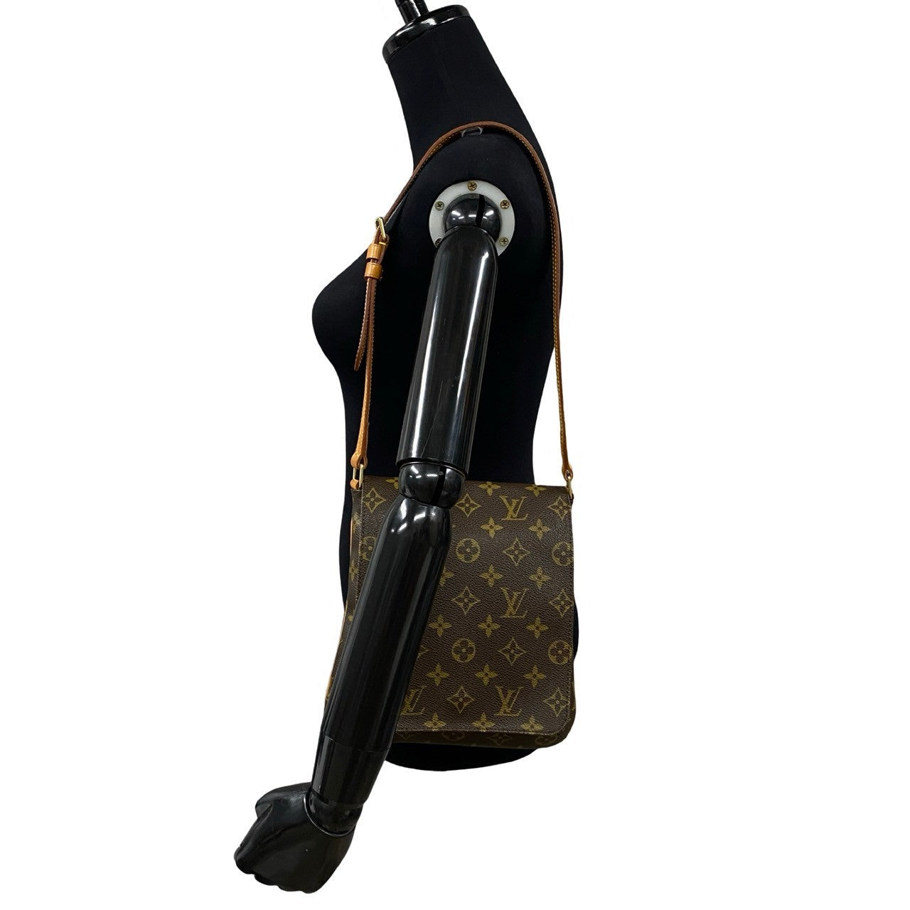 LOUIS VUITTON Shoulder Bag Leather, PVC Brown Monogram Mtte Salsa Women(Unisex)