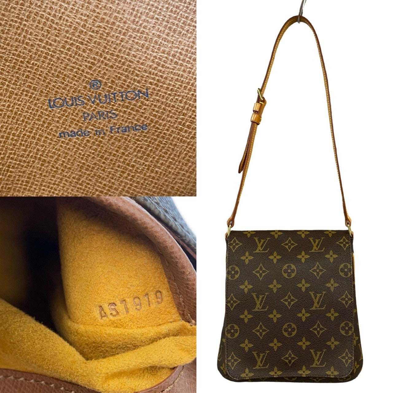 LOUIS VUITTON Shoulder Bag Leather, PVC Brown Monogram Mtte Salsa Women(Unisex)