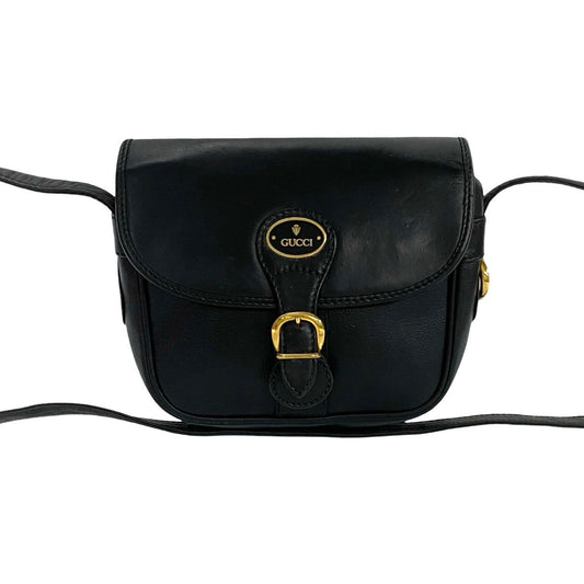 GUCCI Shoulder Bag leather black (EU)