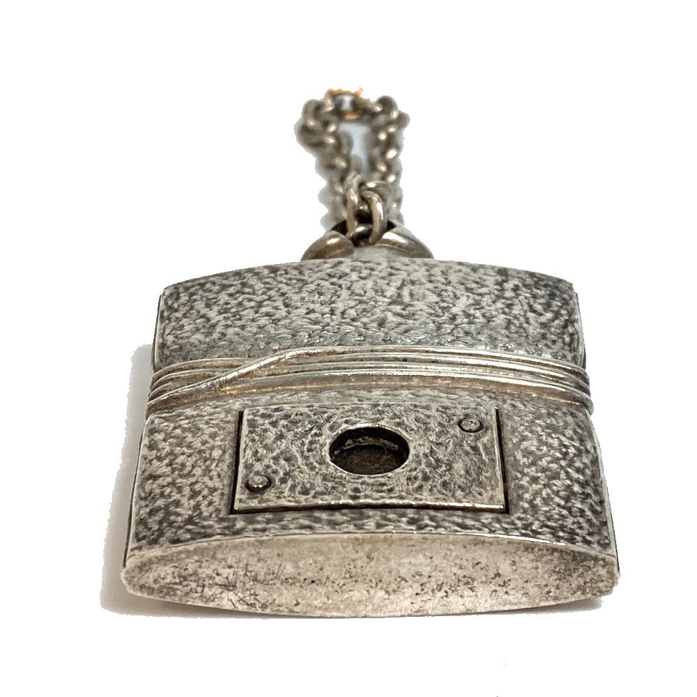 HERMES Bag charm Stainless Steel Silver Accessory Rocabal unisex(Unisex)