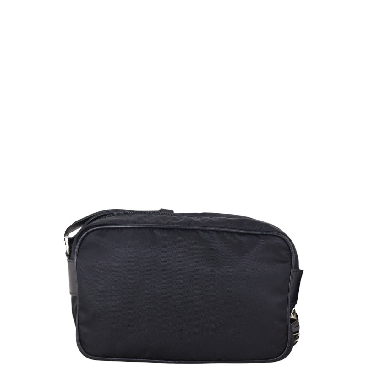 Prada Tessuto Vela Studded Shoulder Bag