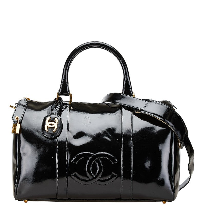 Chanel Coco Patent Leather 2way Bag