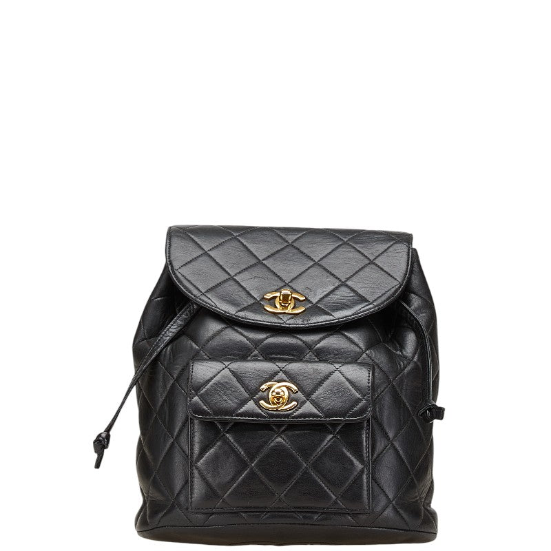 Chanel Coco Matelasse Lambskin Backpack