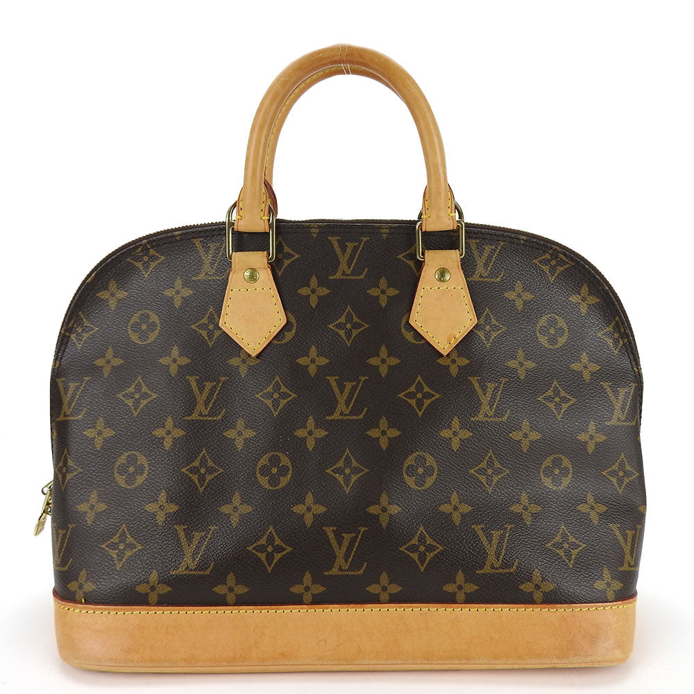 LOUIS VUITTON Handbag Monogram Brown Alma