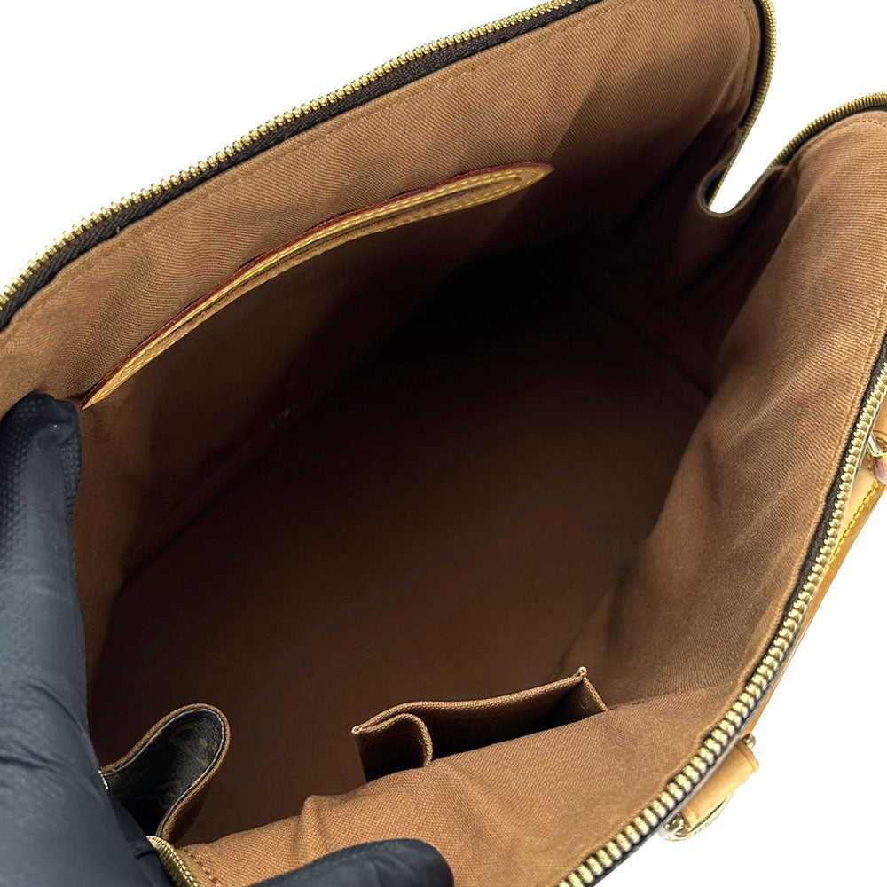 LOUIS VUITTON Handbag Monogram Brown Alma