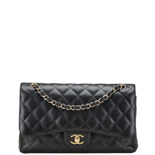 Chanel Coco Matelasse Caviarskin 2way Shoulder Bag