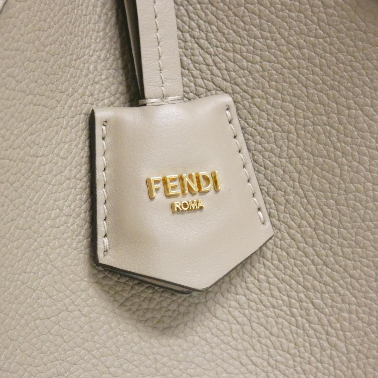 Fendi Origami Leather Shoulder Bag