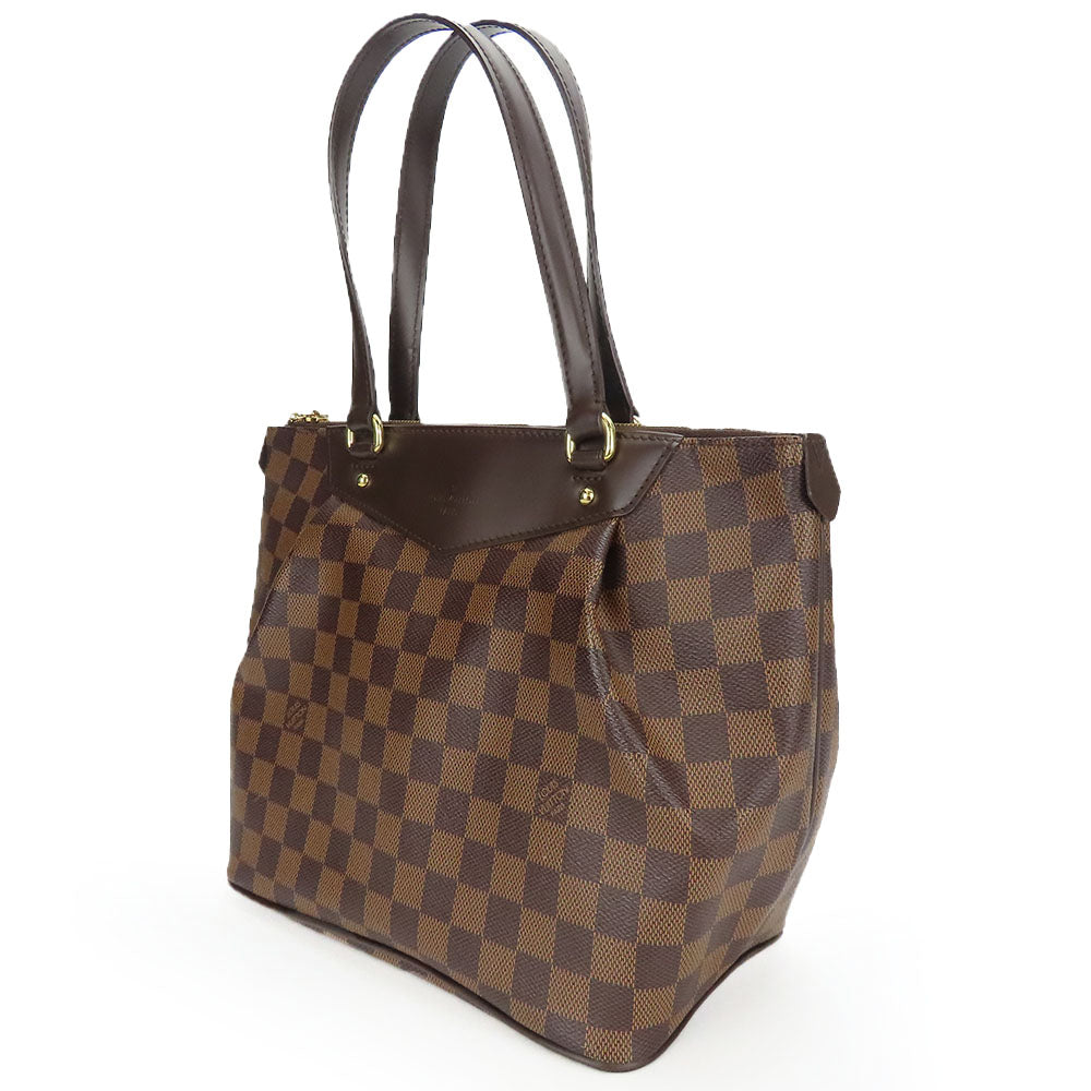 Luxury Women's Tote Bag | LOUIS VUITTON Tote Bag Damier Brown Westonminster PM
