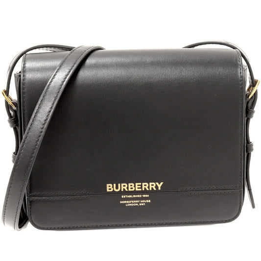 Burberry Calf Logo Flap Shoulder Bag 8067035
