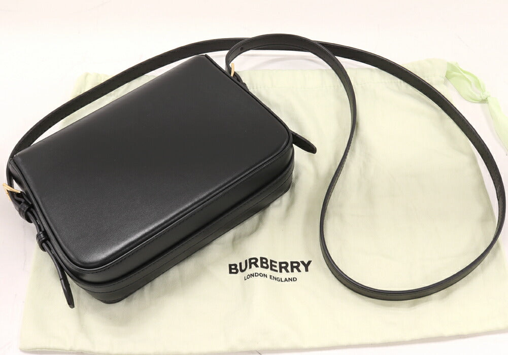 Burberry Calf Logo Flap Shoulder Bag 8067035