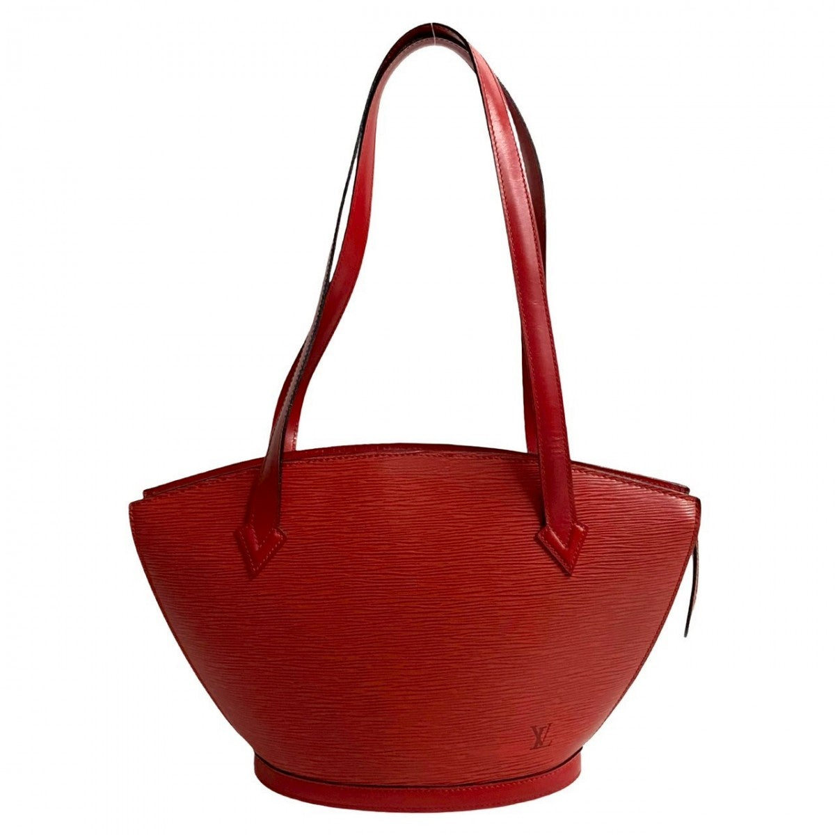 LOUIS VUITTON Tote Bag Epi Leather Red Epi Sunjack shopping Women