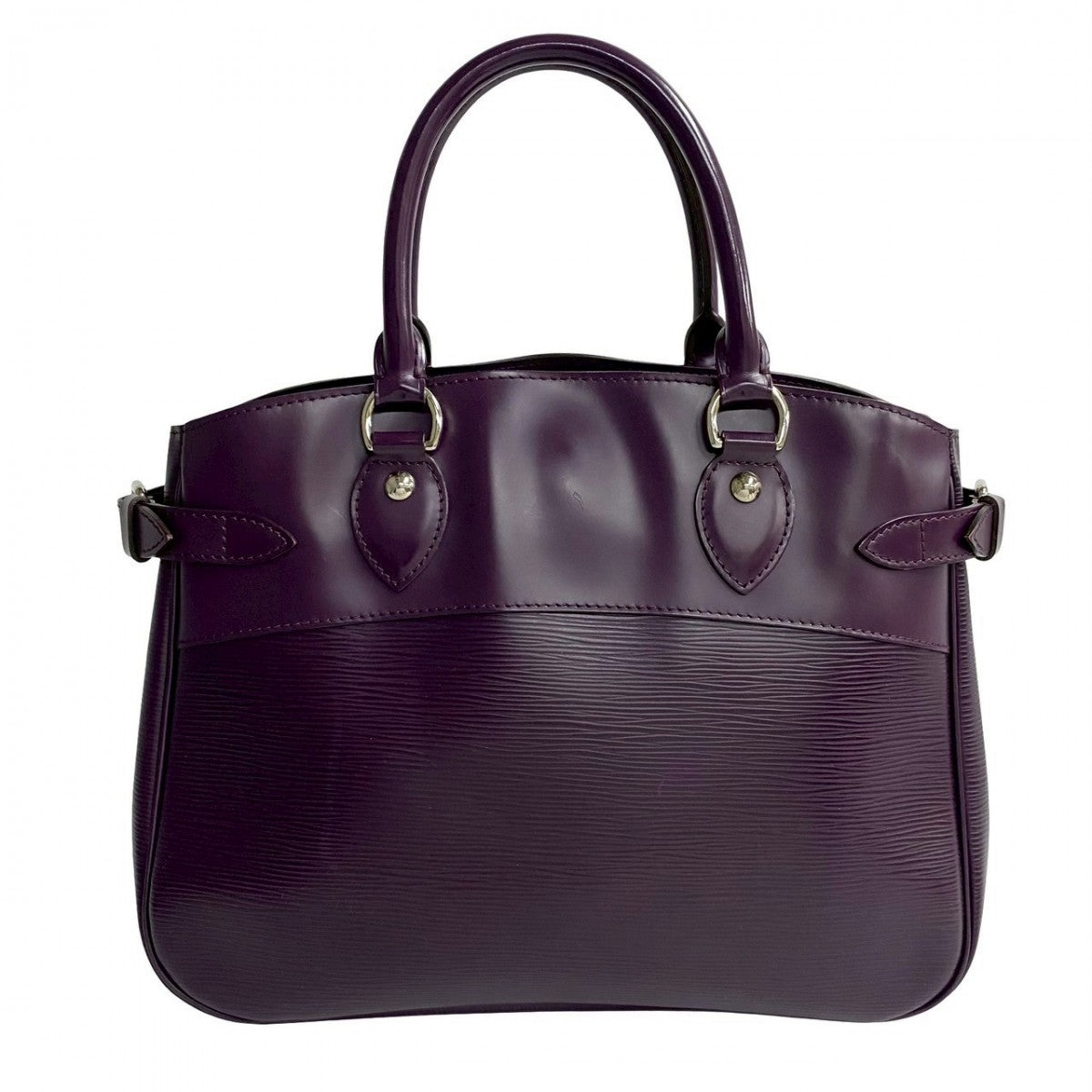 LOUIS VUITTON Handbag Epi Leather purple Epi Passy PM Women