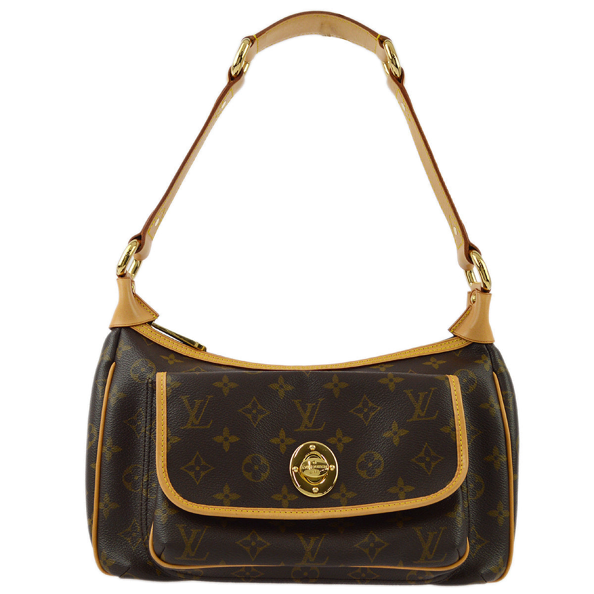 Louis Vuitton Monogram Tikal GM Hobo Handbag M40077