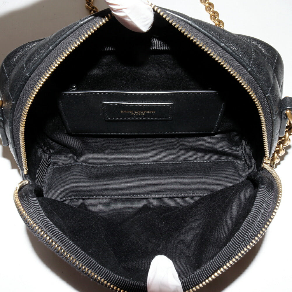 Saint Laurent Cassandra MatelassÃÂ© CarrÃÂ© Camera Bag Lambskin Shoulder Bag