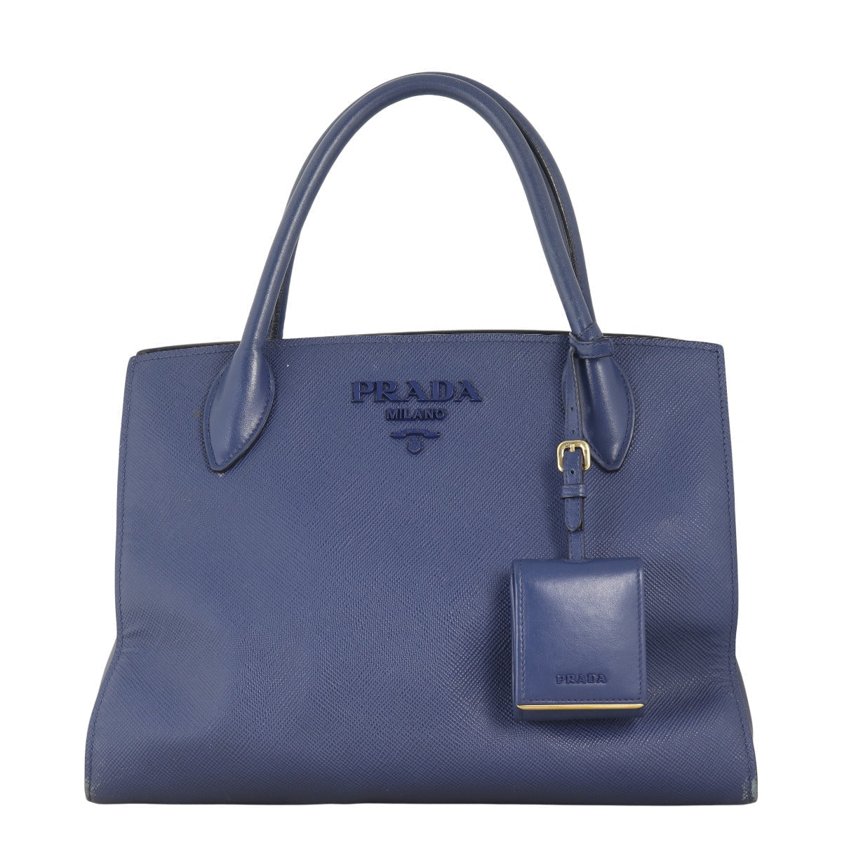 Prada Saffiano Cuir Monochrome Medium Bag