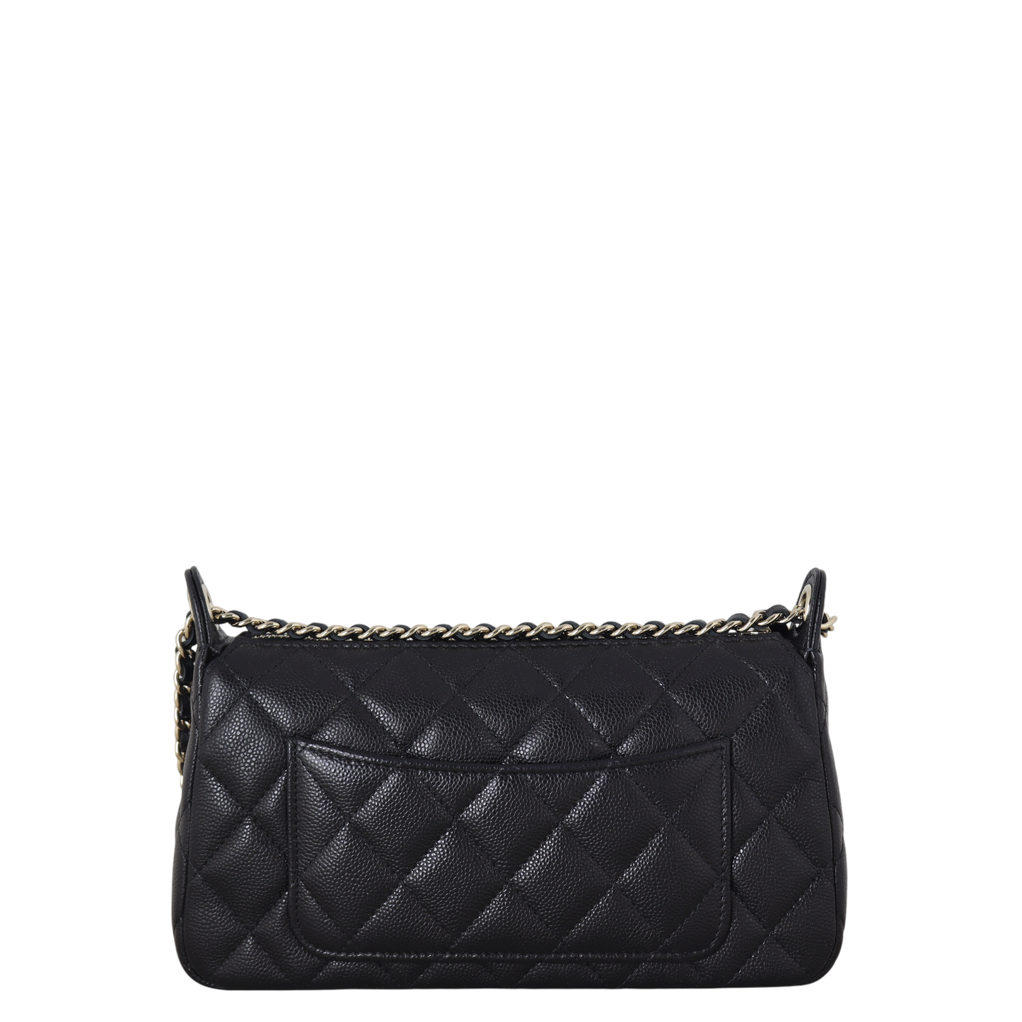 Chanel CC Zip Clutch on Chain