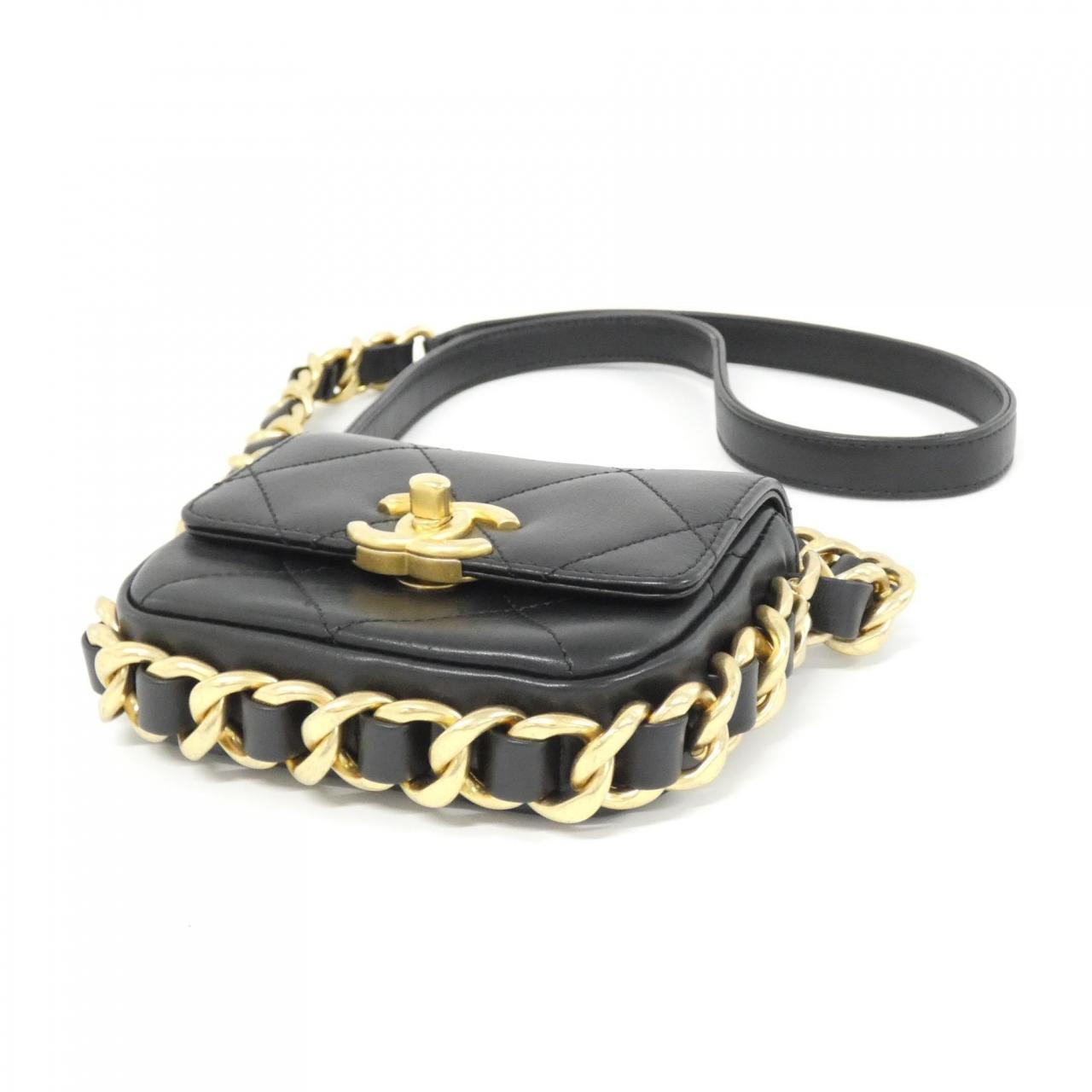 Chanel AS2833 Calfskin Shoulder Bag