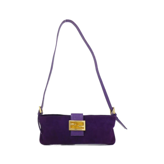 Fendi Suede Shoulder Bag